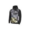 Sportswear Club Fleece Camo Patchwork Hooded Pullover Sweatshirt Men Tops Military-Green CQ7764-324