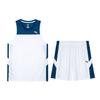 Basketball Team Jersey And Shorts Set Men Sportswear Pure-White 952351201-1