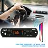 Модуль декодирования с пультом дистанционного управления, совместимый с Bluetooth 5.0, автомобильный MP3-плеер, USB-модуль декодирования, усилитель 2x40 Вт