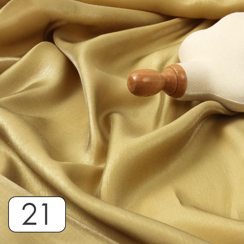 Цветная глазурь шелковый атлас градиентная ткань блестящая яркая шелковистая нежная атласная ткань для самостоятельного пошива свадебного платья рубашки материал