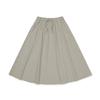 [Snowpeak] Syntech Women's Woven Skirt Beige Gray (S24MWSSK31)