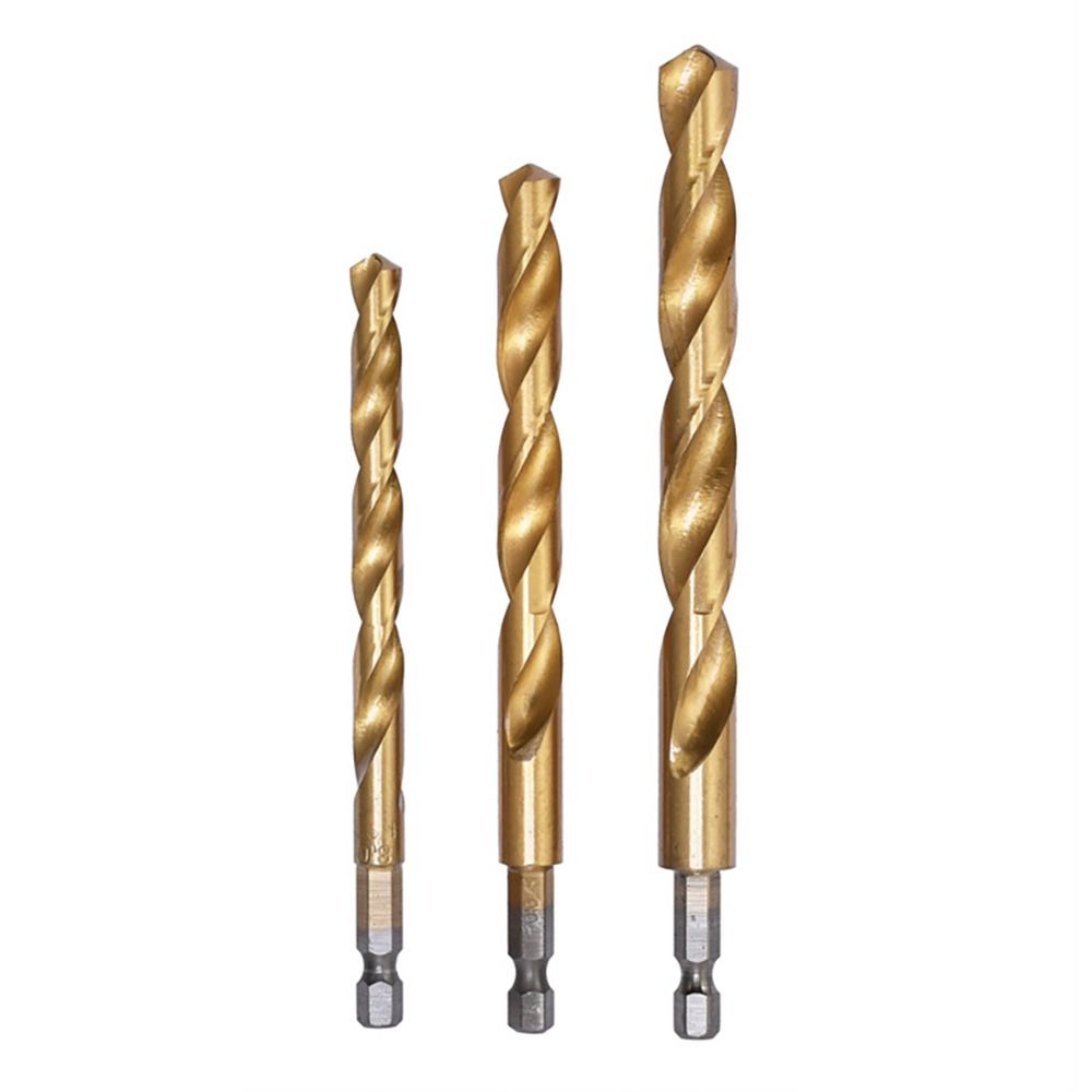 Cobalt Drill Bit Hex Shank Drilling Tools High Hardness Twist Drill Power Tool