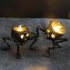 Halloween Skull Lantern Atmosphere Setting Props Skeleton Foot Night Light Halloween Party Decoration Led Candle Light