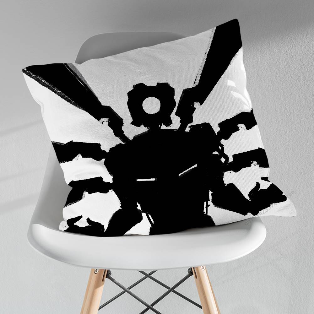 Game UUltrakill Shooting Throw Pillow Case Living Room Sofa Cushion Cover For Home Bedroom Decoration Protector