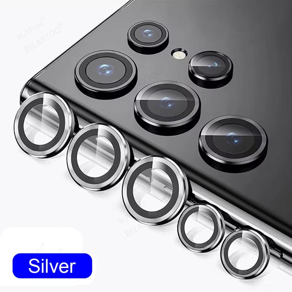 S25Ultra Защита камеры из сплава для Samsung Galaxy S25 Ultra Plus 5G Стекло камеры Металлическое кольцо задней линзы S25Plus S 25 Ultra Plus
