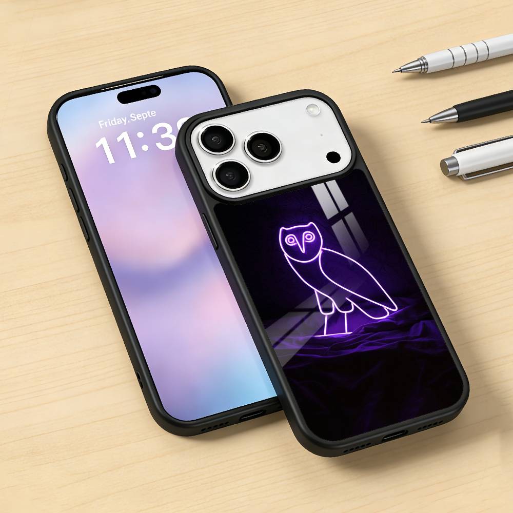 Drake O-OvO O-OWL Phone Case For iPhone 17,16,15,14,13,12,Pro,Max For Magsafe Magnetic Wireless Charging