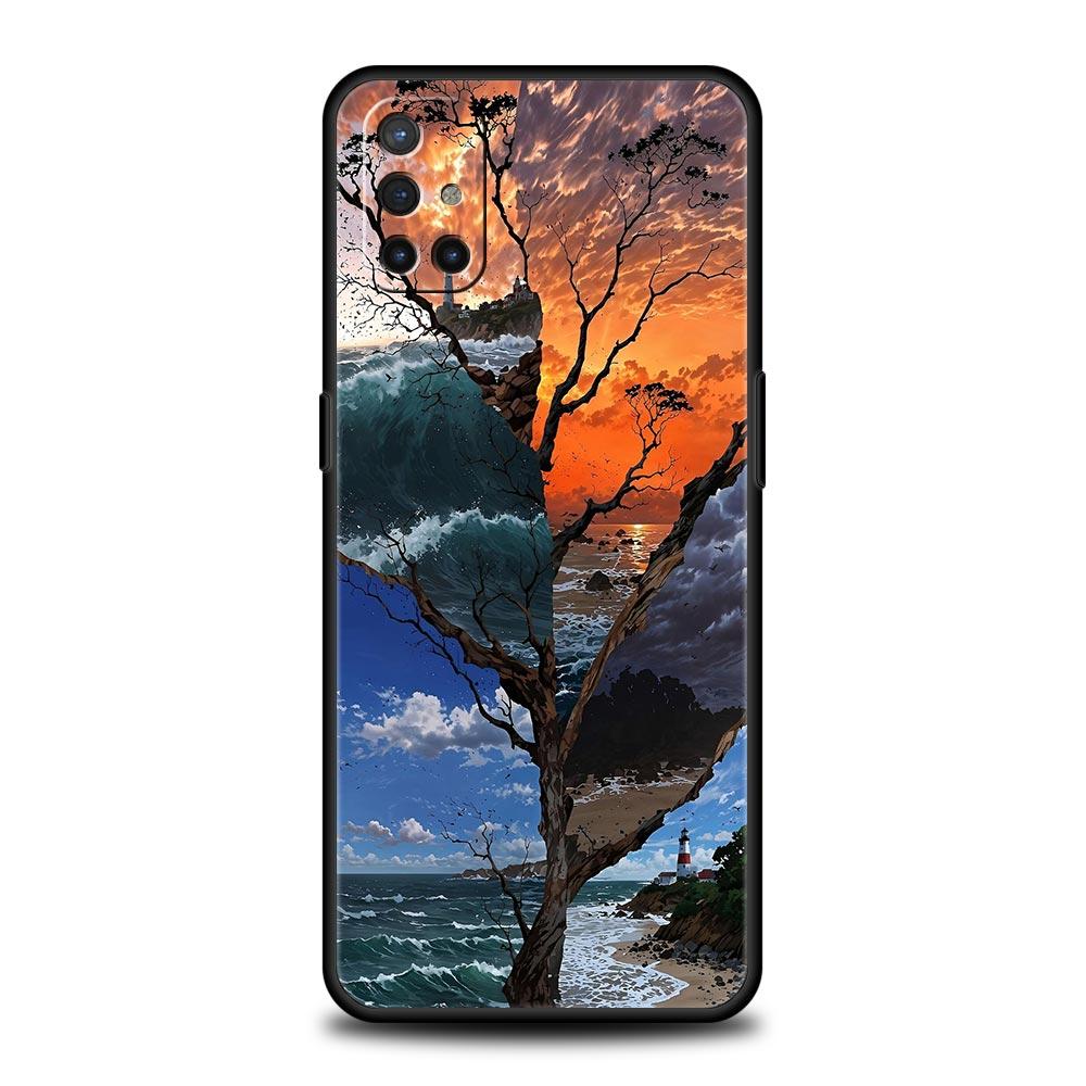 Красивый чехол для телефона с изображением лесного дерева для OnePlus 15 13 12 11 10 Pro 13T 13R 12R 9 8T 8 7 7T 9R Nord 2T CE 2 3 4 5G Мягкая крышка