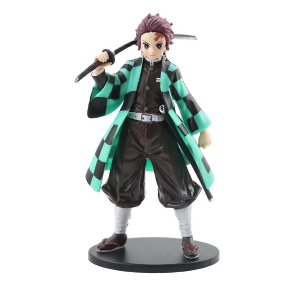 Фигурка Действие Убийца Демонов Kimetsu no Yaiba фигурка Камадо Танджиро Агацума Зеницу Незуко Воин ПВХ Модель Игрушки