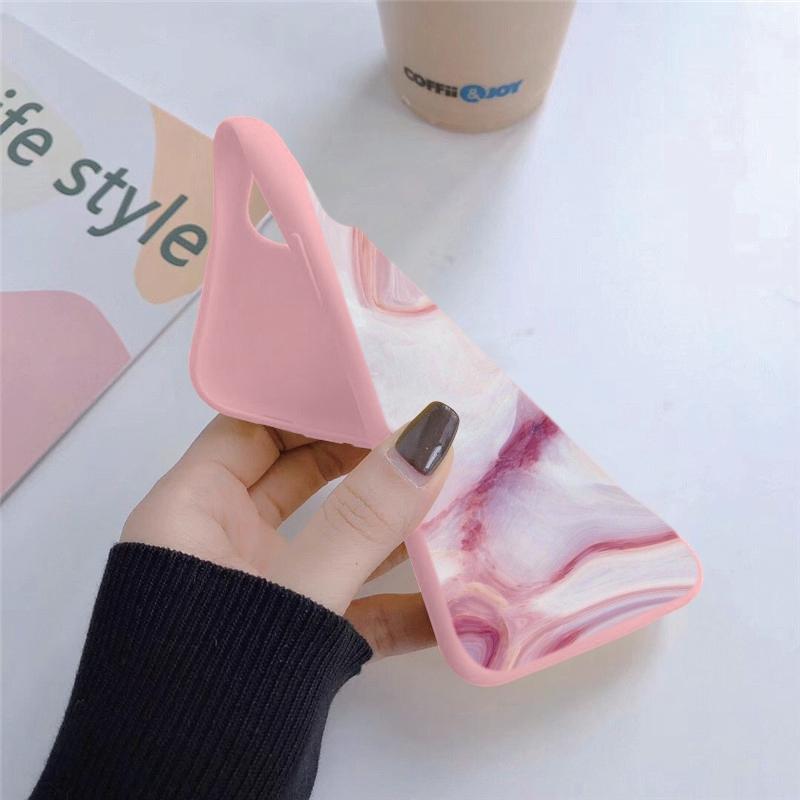 Fashion Marble Soft Silicone Case For Xiaomi Redmi Note 13 Pro 13C Samsung A35 A55 M35 M34 iPhone Huawei Honor 200 Camera Protective Shockproof Cover
