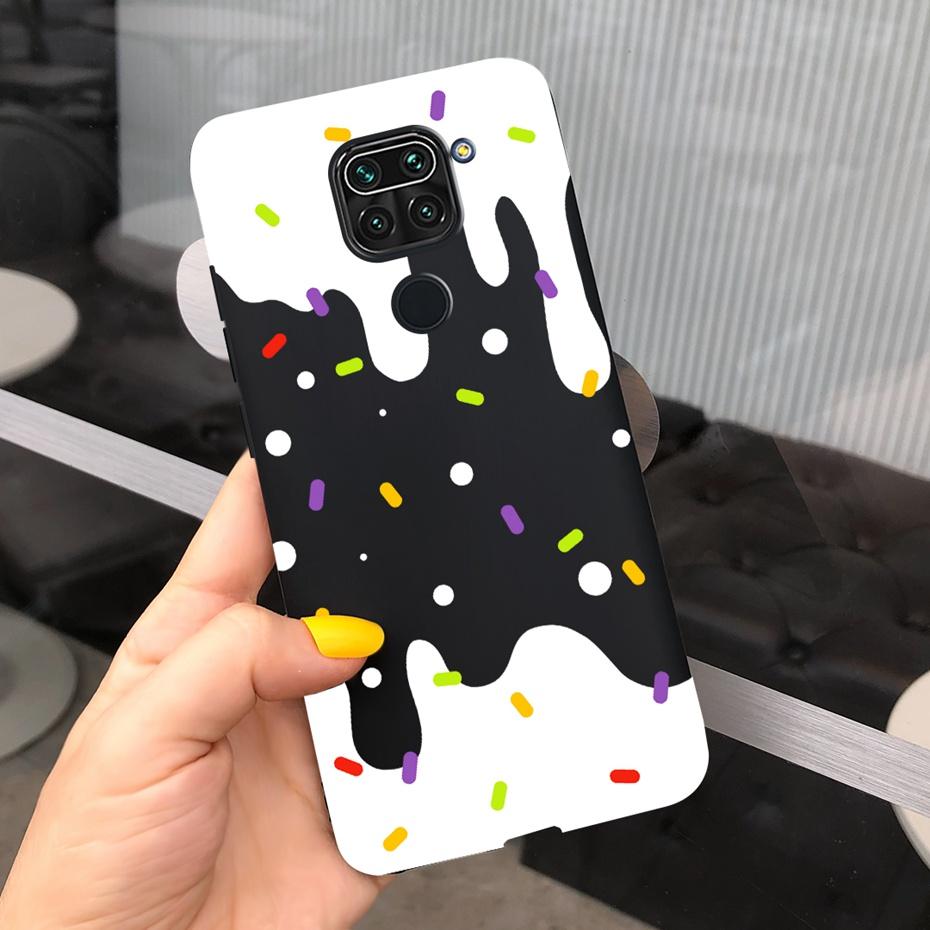 Чехол для Xiaomi Redmi Note 9 Модный Конфетный Цвет Мягкий Силикон ТПУ Чехол Для Redmi Note 9 Pro Max Note9 9S 9Pro Оболочки Телефона