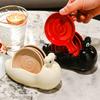 Snail Ceramic Small Dish Household Flavor Dish Hot Pot Dipping Dish Cute Soy Sauce Dish Seasoning Vinegar Dish Outdoor Tableware