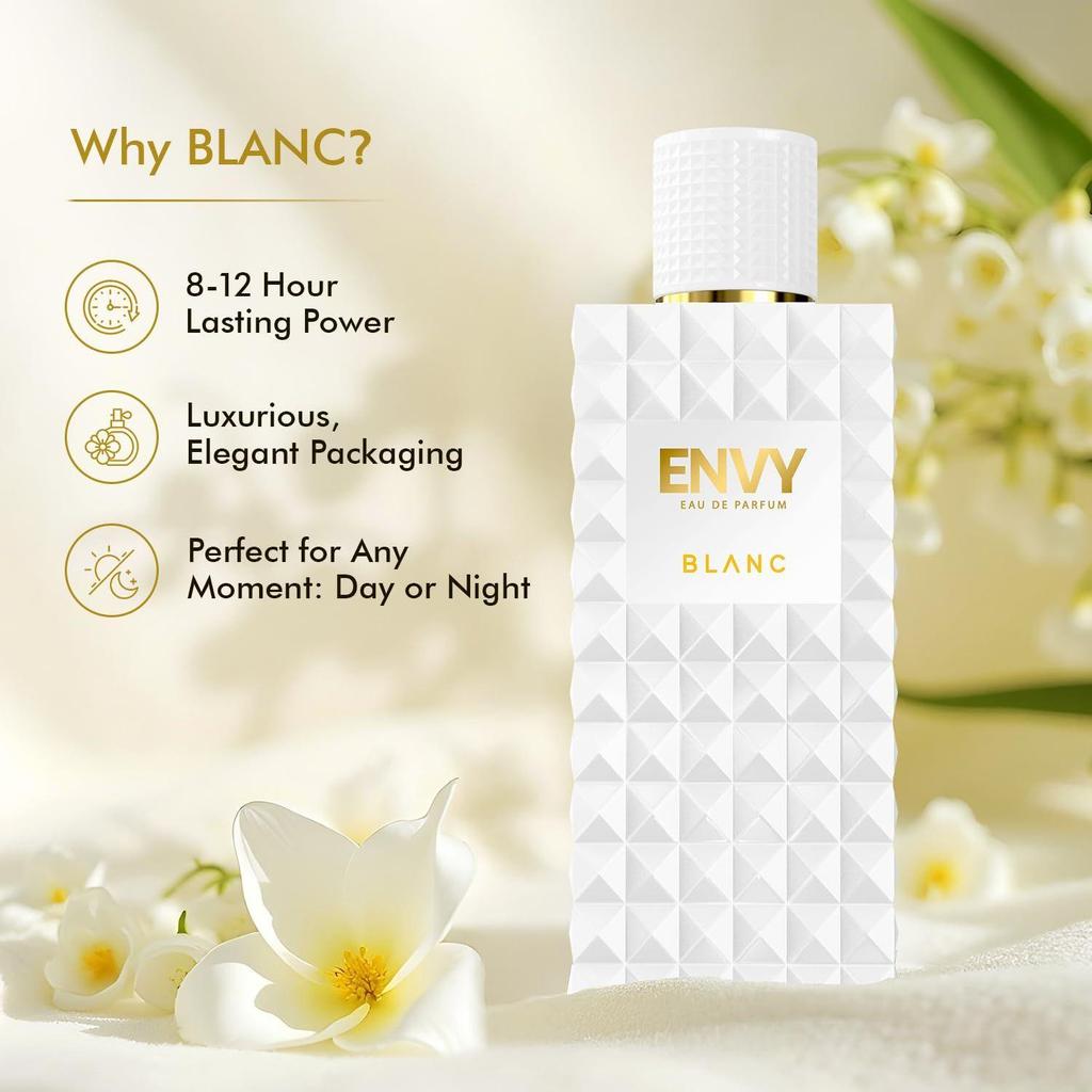 ENVY Blanc EDP Парфюм - 100 мл | Стойкий парфюм для женщин