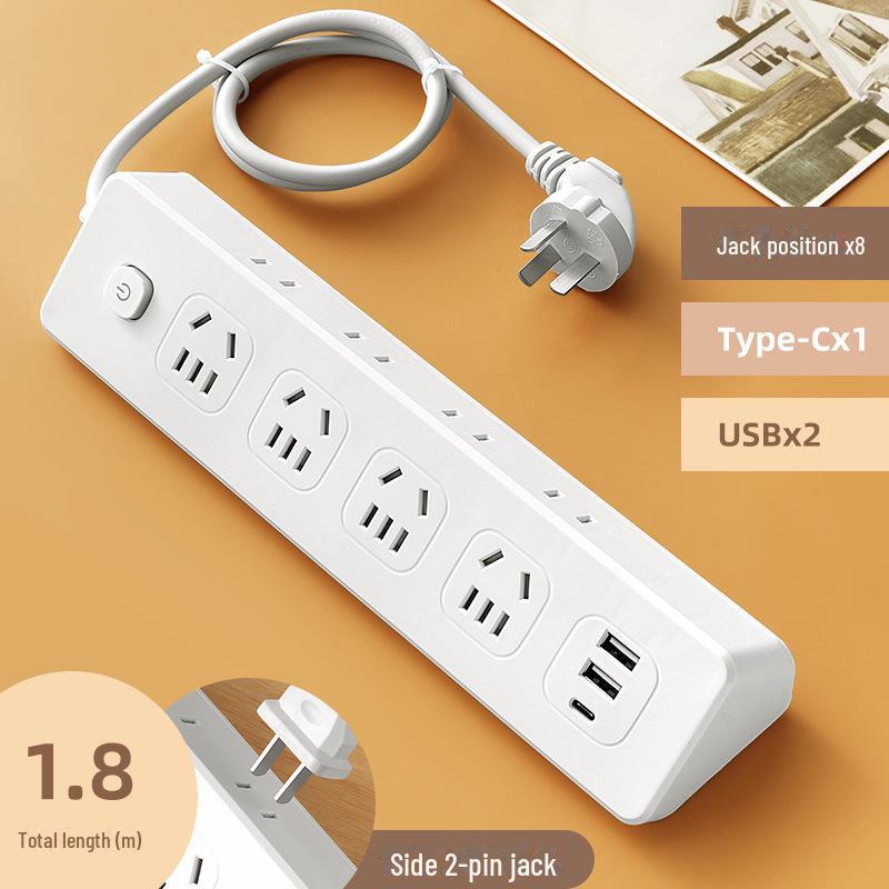 Умный многофункциональный USB-удлинитель и настольная розетка