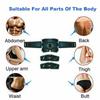 Smart EMS Electric Abdominal Training with Muscle Stimulator for Weight Loss Fitness Physiotherapy Abdominal Weight Loss Full Body Massager