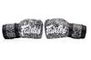 Боксерские перчатки Fairtex BGV14, Черно-белые, 10 унций