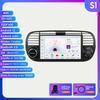 2 din Android Car Radio for Fiat 500 2007- 2015 Carplay Multimedia Video Player Autoradio Stereo 7 inch Intelligent GPS Screen