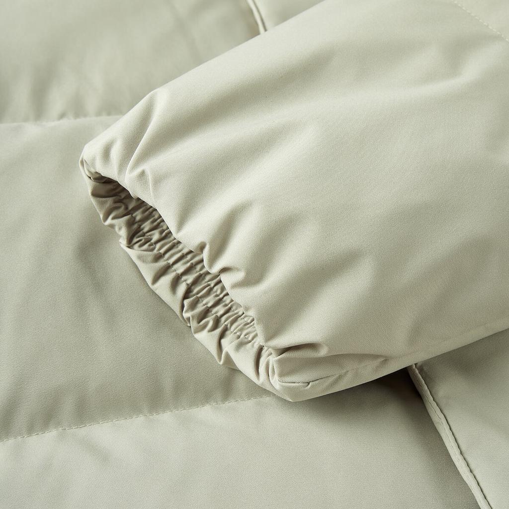 Adidas Warm Windproof Hooded Duck Down Jacket Unisex Jacket Green JW1690