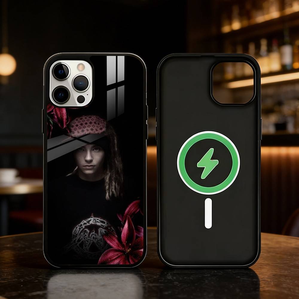 Чехол для телефона Tom K-Kaulitz для iPhone 17,16,15,14,13,12,Plus,Pro,Max Для магнитной беспроводной зарядки