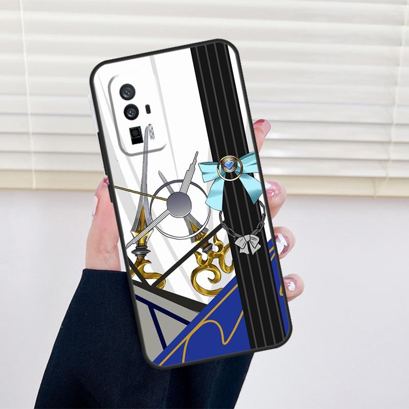 Hololive Costume Cover For Xiaomi 13 14 15 Ultra 11T 12T 13T 14T Pro POCO X7 Pro X3 X5 X6 M6 F5 F6 Pro Case