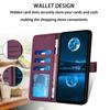 For Samsung Galaxy A26 5G/A16 5G/A16 4G Wallet Phone Case Leather Stand Cover with Strap