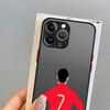 Футбольный Номер 7 10 Чехол Задняя Крышка для Телефона для iPhone 17 Pro Max 12 16 Plus Air 11 15 7 8 SE XS XR 14 13 Mini