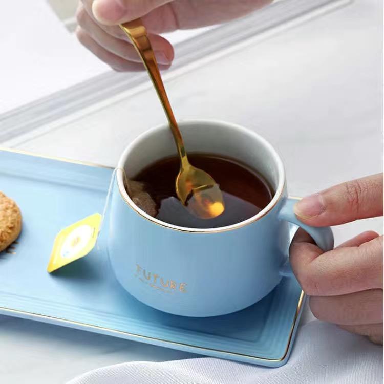 Сплошной цвет кофейной чашки и тарелки в скандинавском стиле, набор из двух предметов, кружка, чашка для воды, кофейная чашка, чашка для молока, чашка для завтрака, послеобеденный чай, подарок для пары