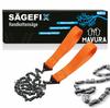 SAEWEFIX ручная цепная пила ручная пила канатная пила ОЧЕНЬ ОСТРАЯ (вкл. сумка)