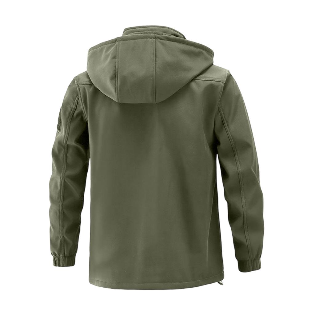 Мужской костюм для активного отдыха Мужской костюм с плюшевой подкладкой Защита от холода Ветрозащитный Водонепроницаемый Теплый Костюм для велоспорта Альпинизма Костюм для активного отдыха