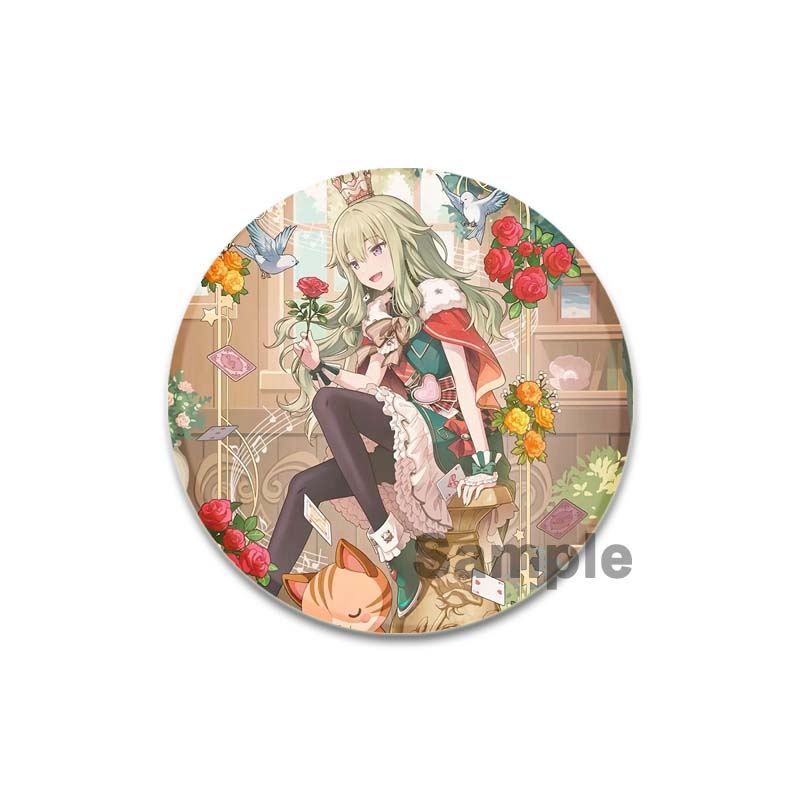 32/44/58 мм Project Sekai Wonderlands X Showtime Pin ручная работа брошь для одежды мультяшный косплей значок украшение на рюкзак ювелирные изделия подарок