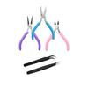 5-Piece Craft Tool and Accessory Tool Set, Includes Pliers and Tweezers, Perfect for Crafts, DIY, and More