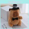 Capybara Soft Lovers Plush Doll Keychain Pendant For Backpack And Car Decor