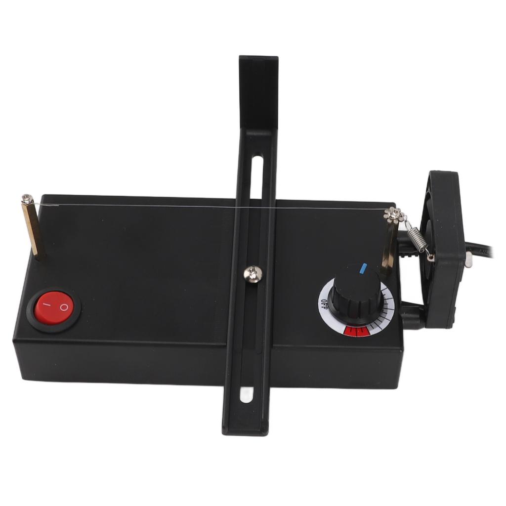 Небольшая машина для горячей резки, универсальная портативная электрическая машина для терморезки веревочной ленты с вентилятором