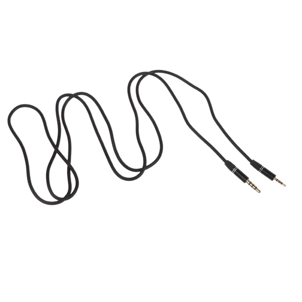3.5mm Audio Cable Male To Male 2.5mm TRRS Stereo Headset Headphone Gold Plated Jack Connector Wire Cord Plug Cable