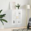 VidaXL Armoire murale blanc 69,5x34x90 cm 828468