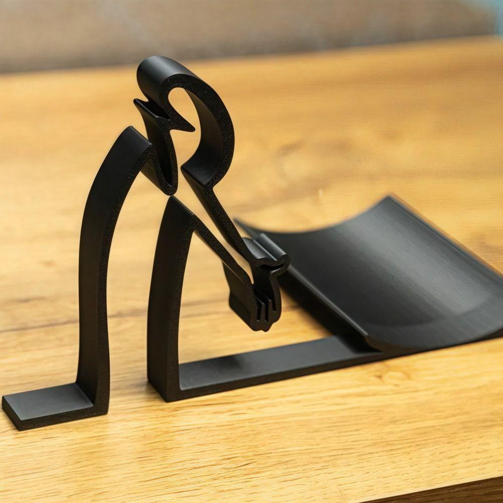 Humorous Minimalist Roll Paper Holder Practical Rustproof Toilet Paper Holder 3D Printing Vertical Tissue Holder Home Decoration