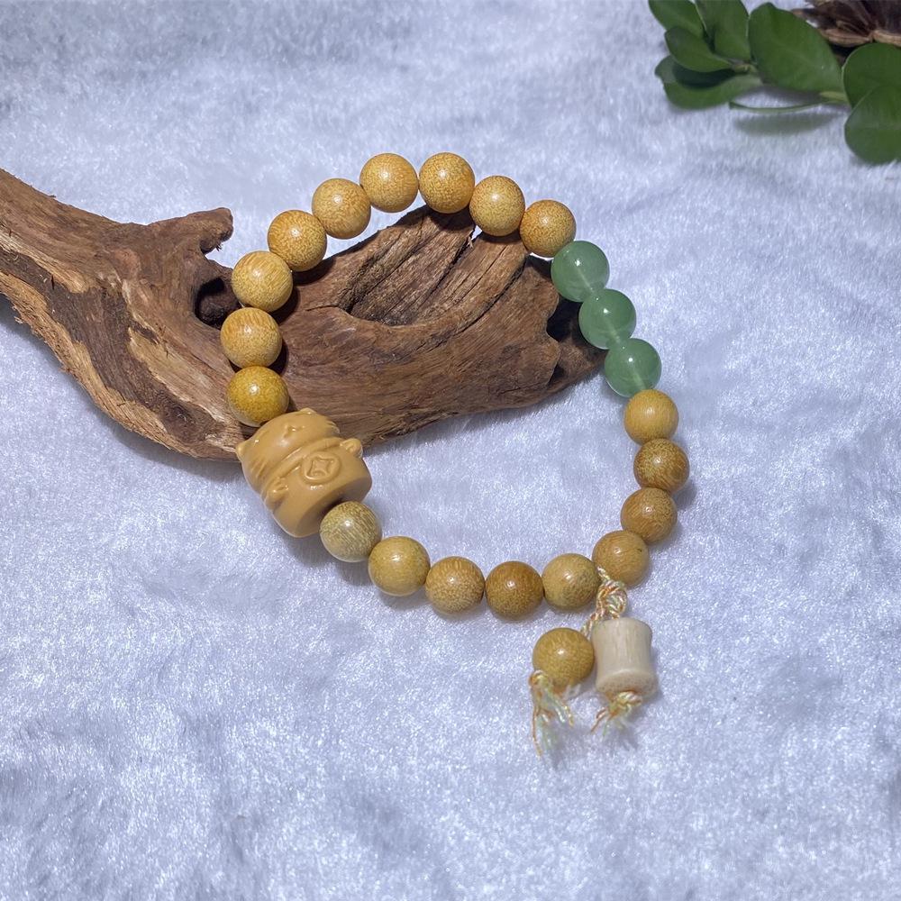 Sandalwood Cypress Beaded Bracelet - Multiple Styles, Buddhist Ornaments