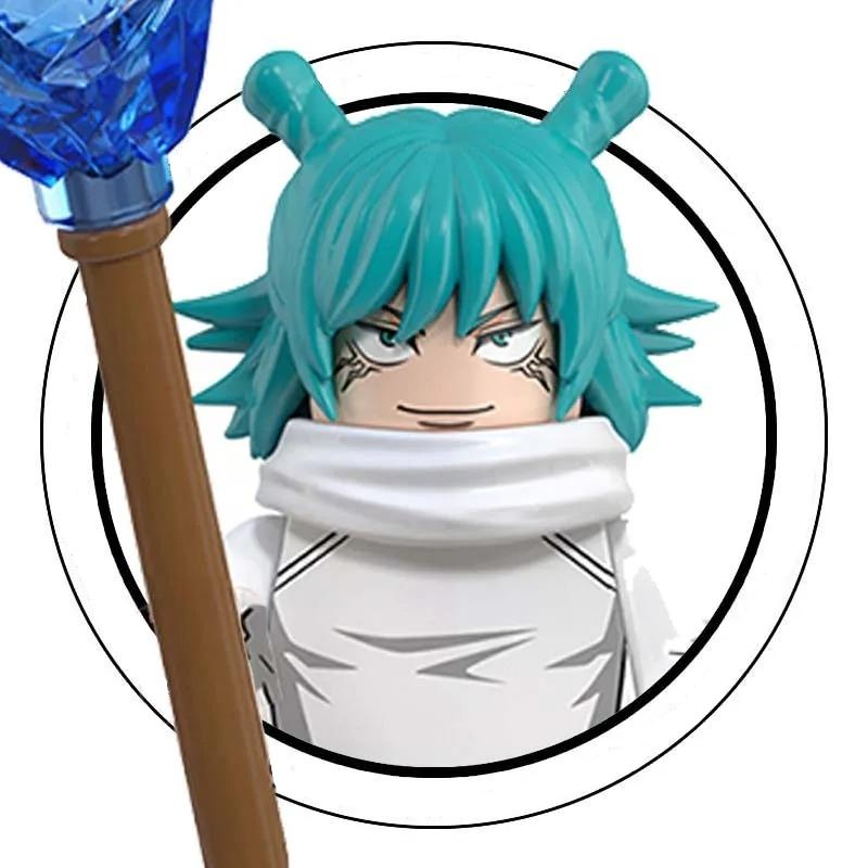 WM6202 WM6201 WM6200 WM6140 WM6139 Магическая битва Строительные блоки Мини-фигурка Итадори Юдзи Годзё Сатору Рёмен Подарки Игрушки