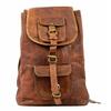 Сумка из козьей кожи Рюкзак Рюкзак для ноутбука Подлинная Мужская винтажная S Travel Brown New