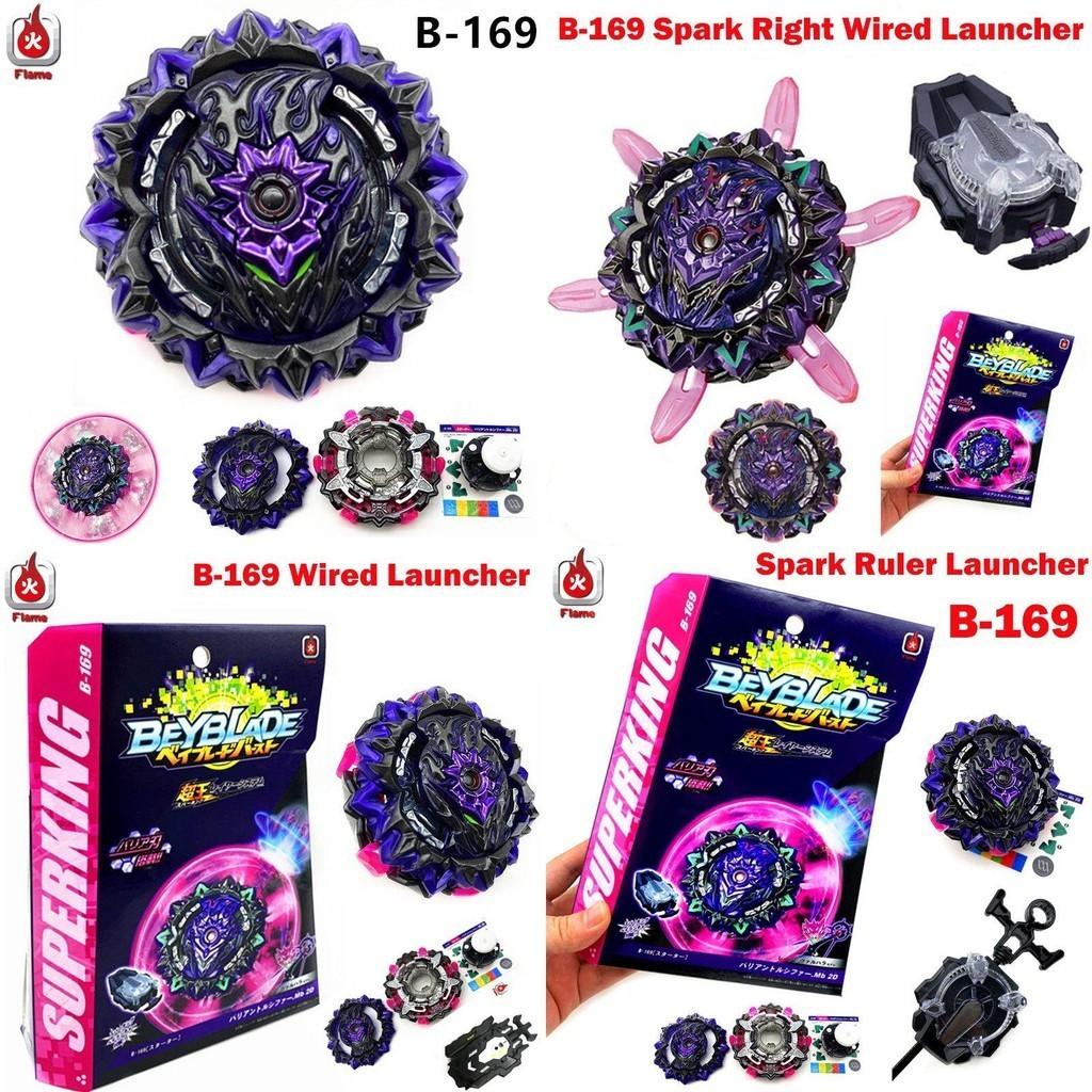 Superking Beyblade Burst B-169 Стартовый Вариант Люцифер с Пусковым Устройством Spark Ruler для Высокоэффективных Сражений