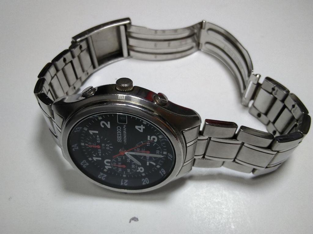 [Б/У] Часы-хронограф SEIKO из нержавеющей стали
