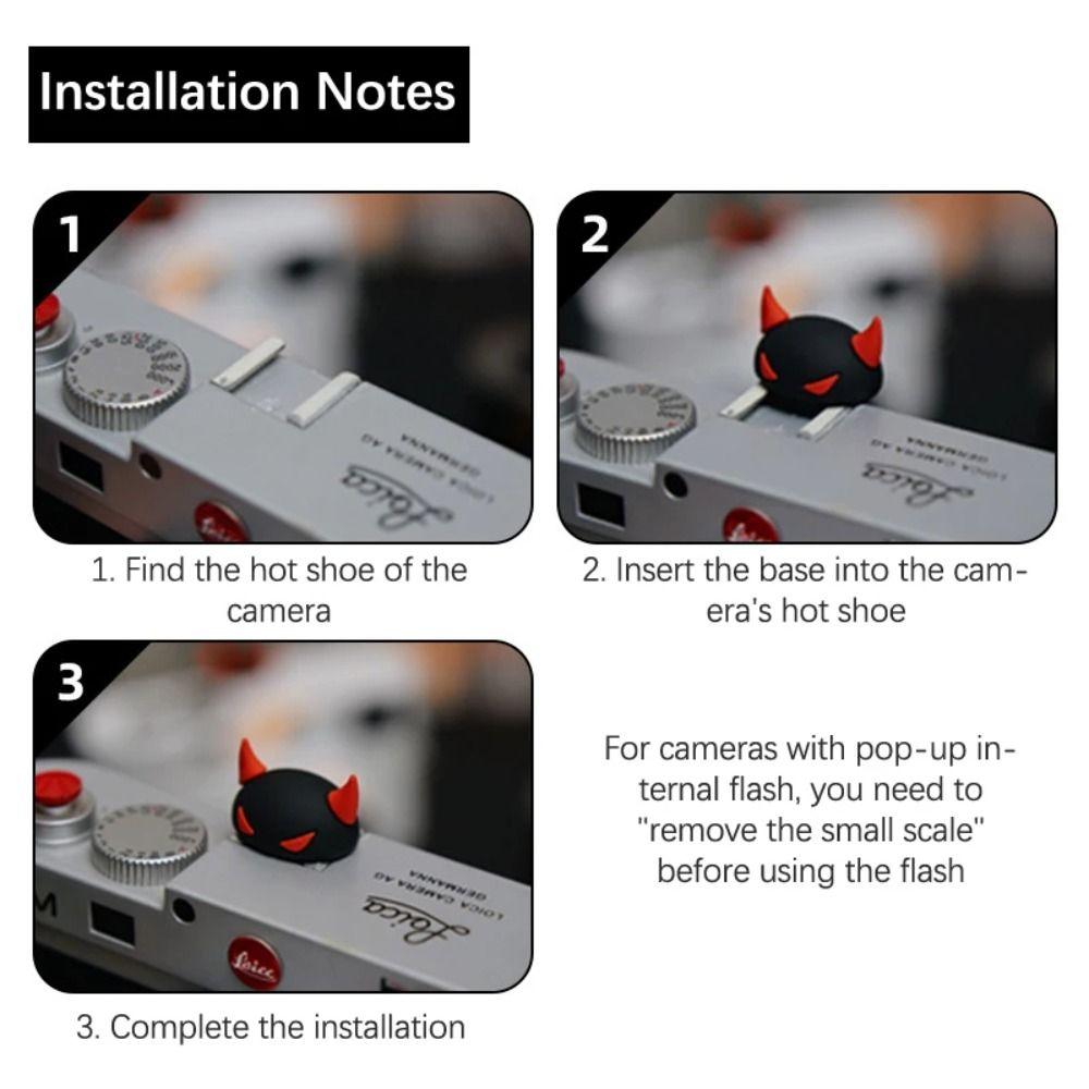 Крышка для горячего башмака Little Devil для Canon/Nikon/Fujifilm/Samsung/Leica/Olympus Universal