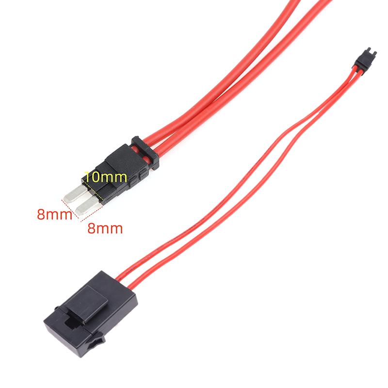 16AWG Неразрушаемая коробка предохранителей 32В ACC Малый Средний размер Мини Микро2 размер Автомобильный держатель предохранителей ATM Плоский предохранитель Удлинитель