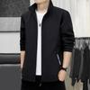 New Spring Jacket Men's Stand Collar Casual Business Men's Good-fitting Jacket Men's Large Size Sports Outdoor Men's Clothing