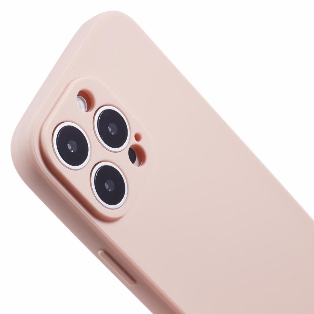 Для iPhone 16 Pro Чехол Точные вырезы Прямой край ТПУ Противоударный чехол для телефона