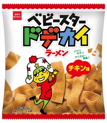 Компания Oyatsu Baby Stard Big Ramen Chicken Mini 37 г x 24 пакетика легко выбрать маленький [Официальный] (широкая лапша, вверх, пакеты, порционные закуски)
