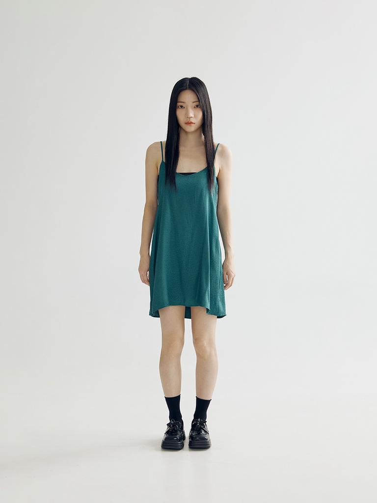 Bomnal Boutique Leopard Dress _ Deep Green