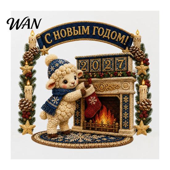 Winter Holiday Window Decals Static Glass Sticker, PVC Decal with Retro Lamb Pattern, Indoor Outdoor Ornaments Removable Electrostatic Film