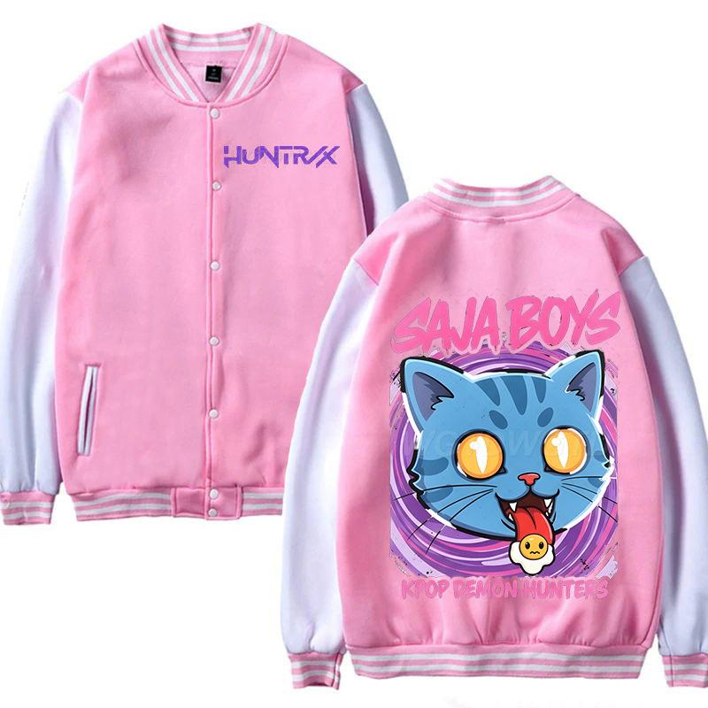 European and American trend witch hunting group Korean version casual hoodie women's plus size baseball jacket autumn and winter coat 5992 KTB