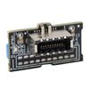 Board Adapter KeyA 20Pin TypeE to 19Pin USB 3.0 Male Extension Front Panel Socket