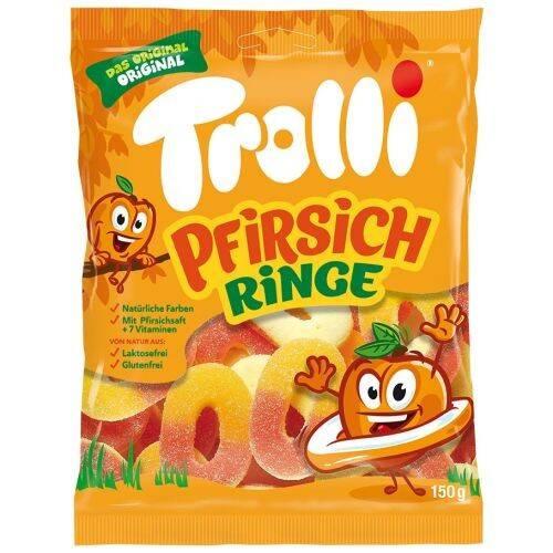 Trolli Pfirsich Ringe Jellies 150 g